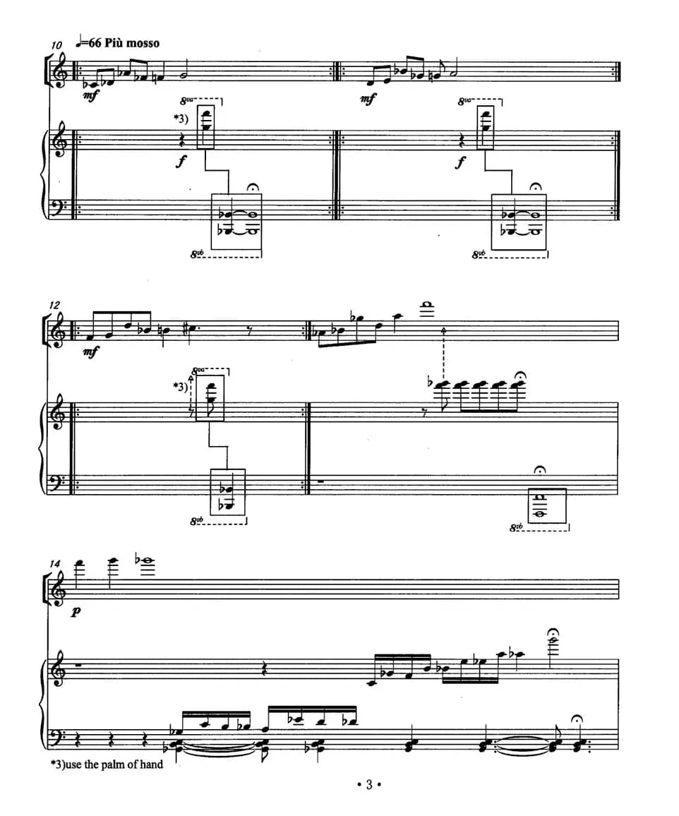 瞬间（单簧管+钢琴）