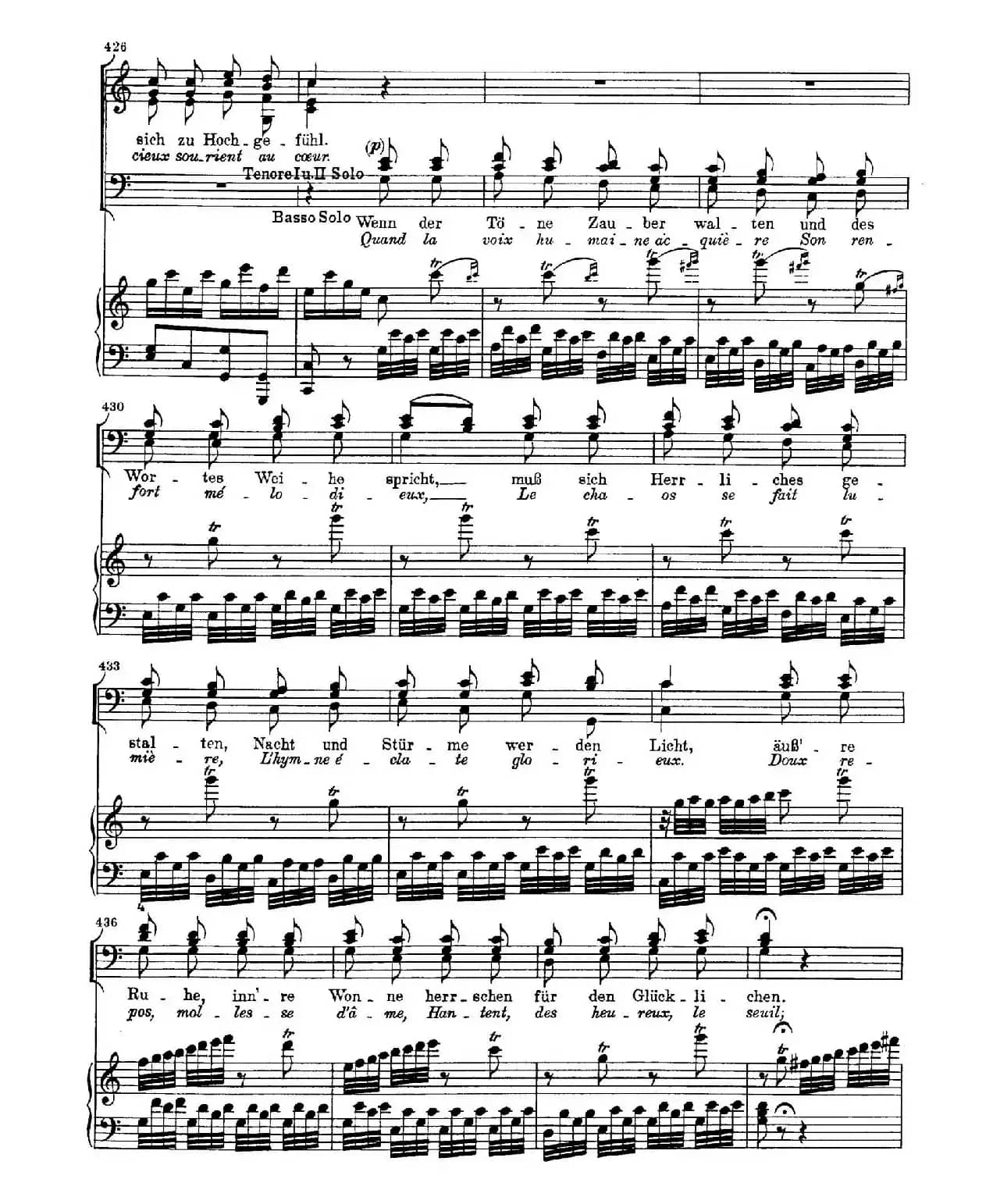 Choral Fantasia in c Minor Op.80（c小调合唱幻想曲·钢琴独奏版）