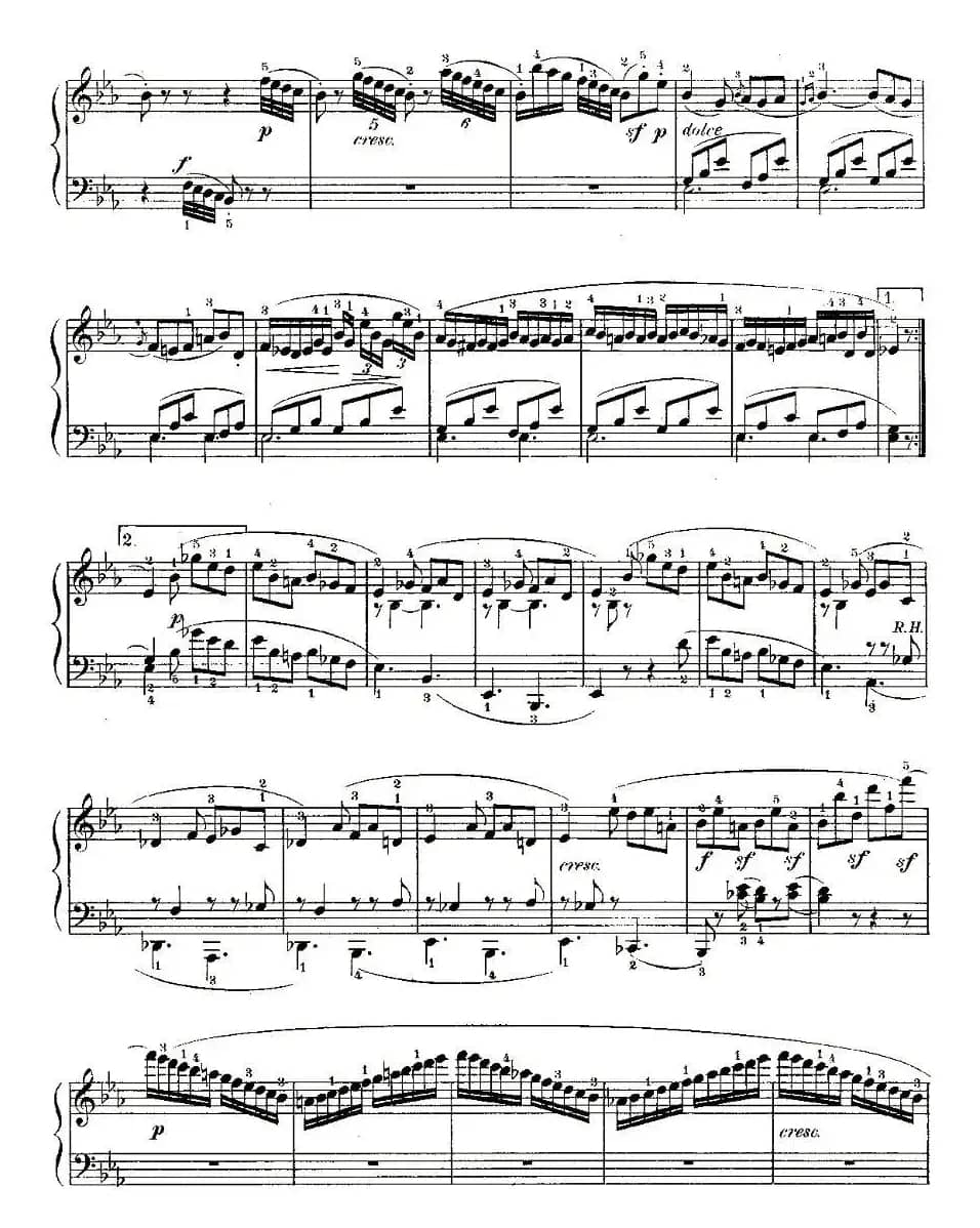 贝多芬钢琴小品（Bagatelles）（Op.33 之1）