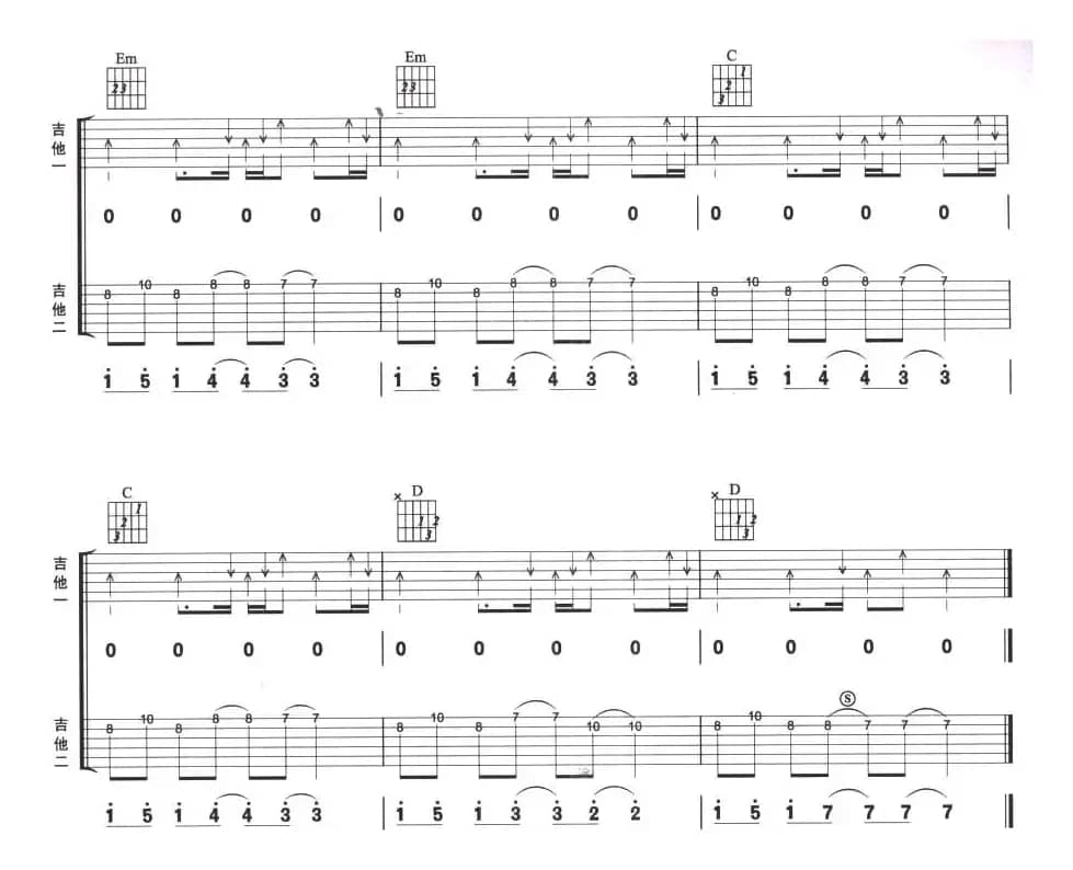 不能说的秘密（双吉他）