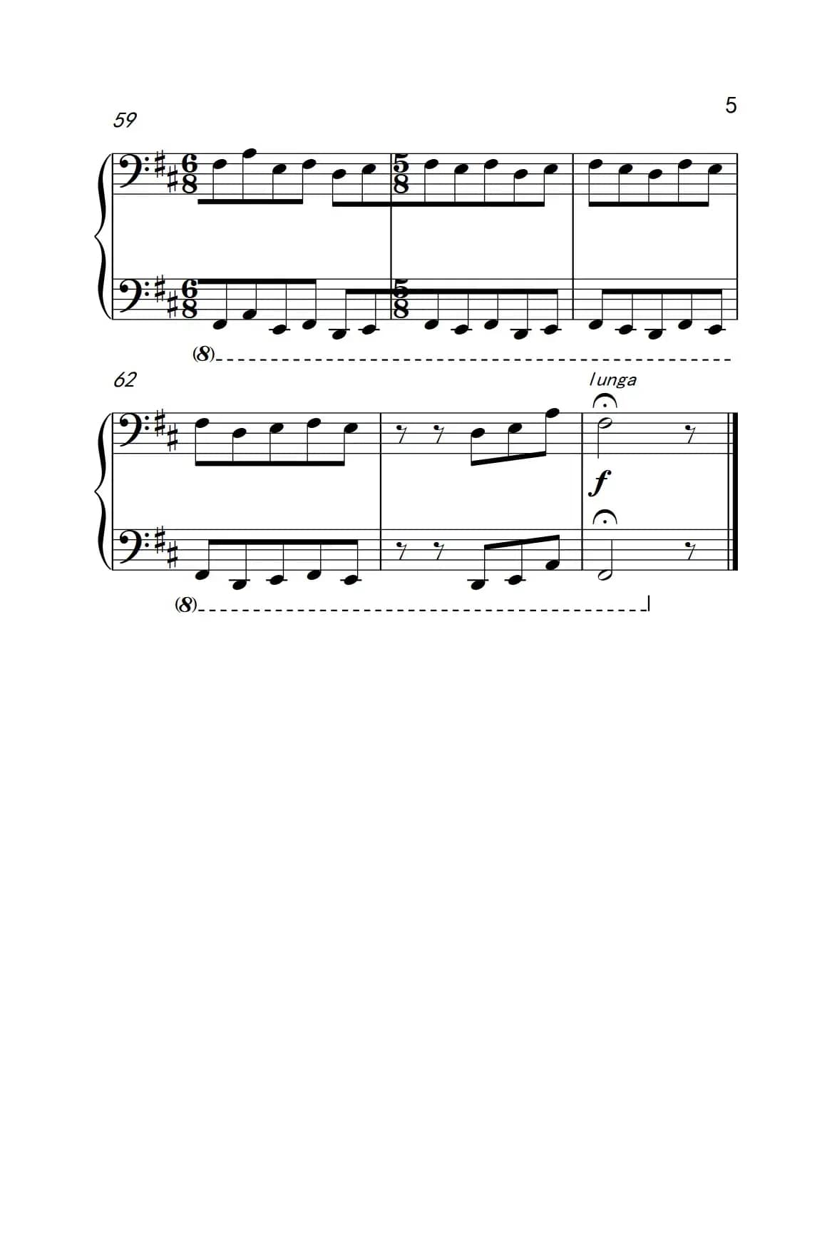 齐奏（巴托克 小宇宙 钢琴教程 5）