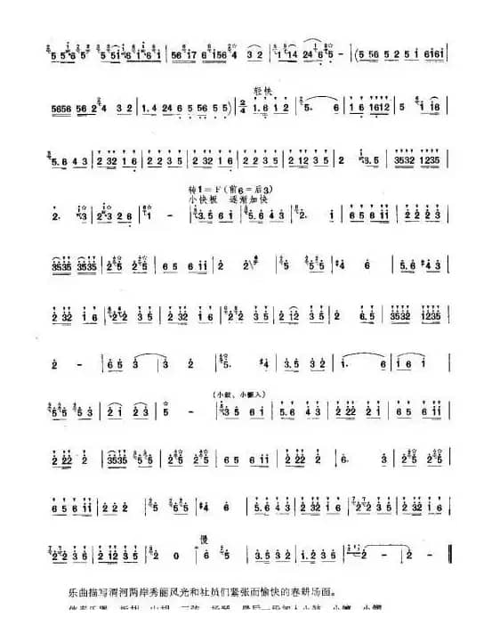 渭河两岸春耕忙