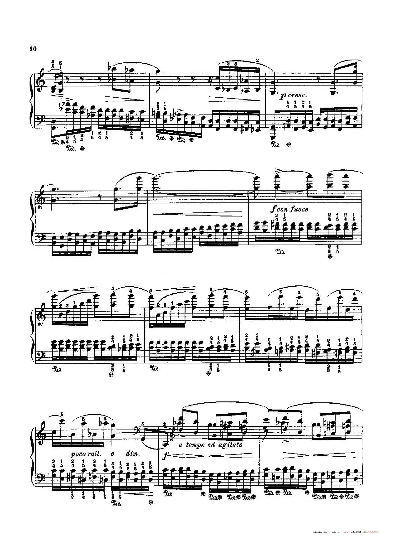 53首以肖邦练习曲为素材而作的练习曲（No.14）