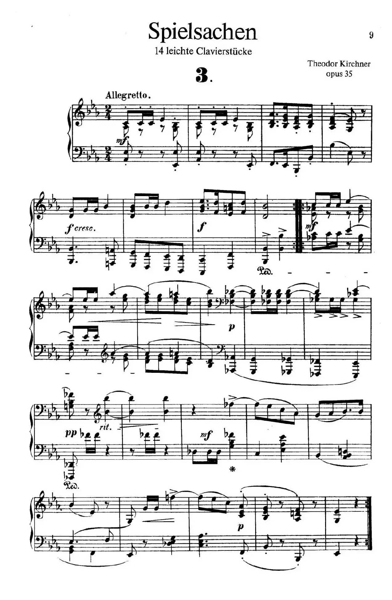 Spielsachen Op.35（玩具·3）
