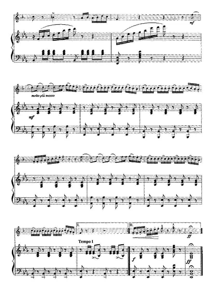 那波里舞曲（小号+钢琴伴奏）