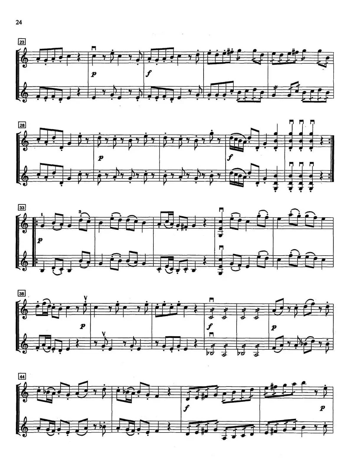 幼儿交响曲（二重奏）