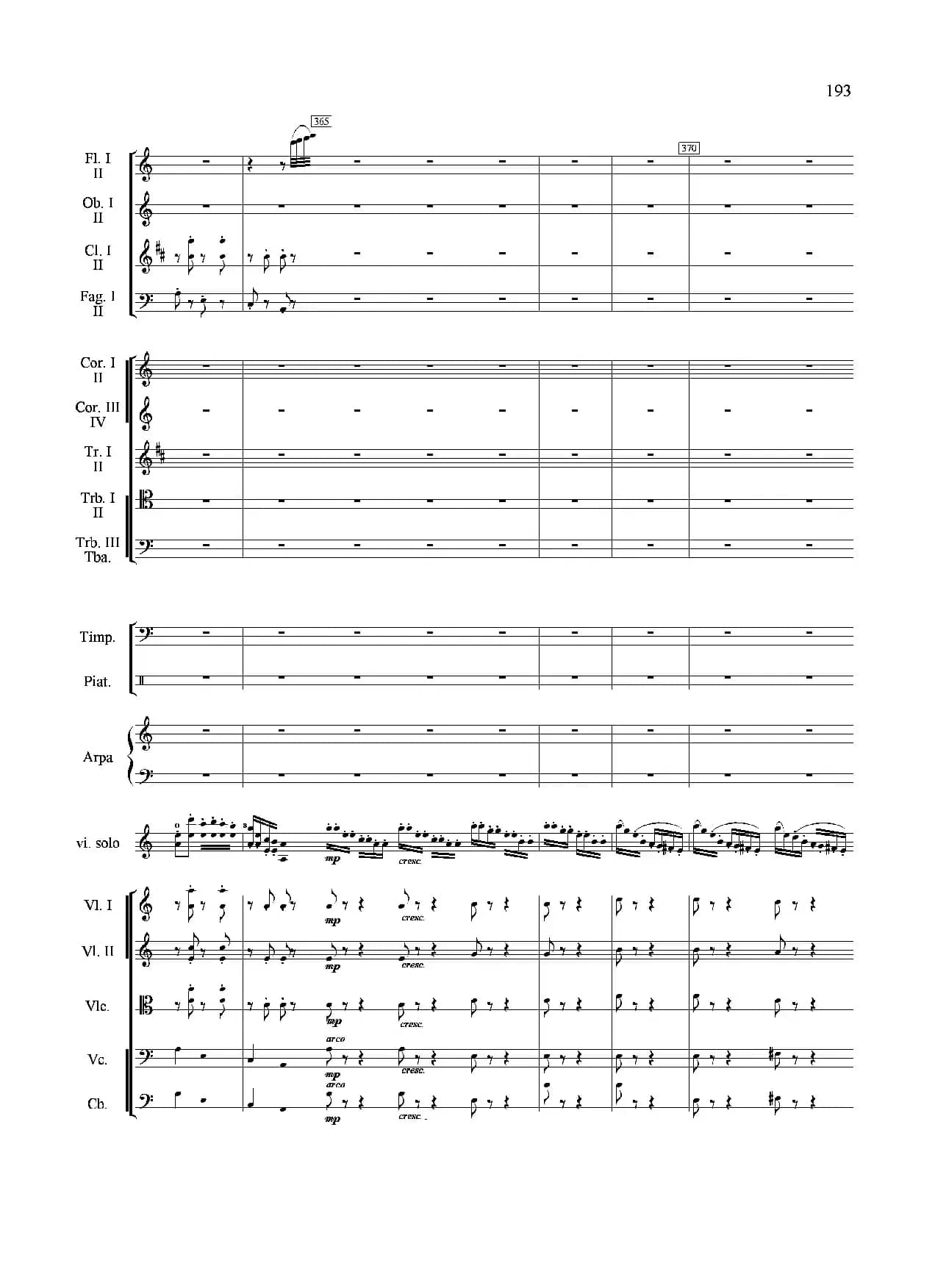 新生（小提琴协奏曲）（总谱）