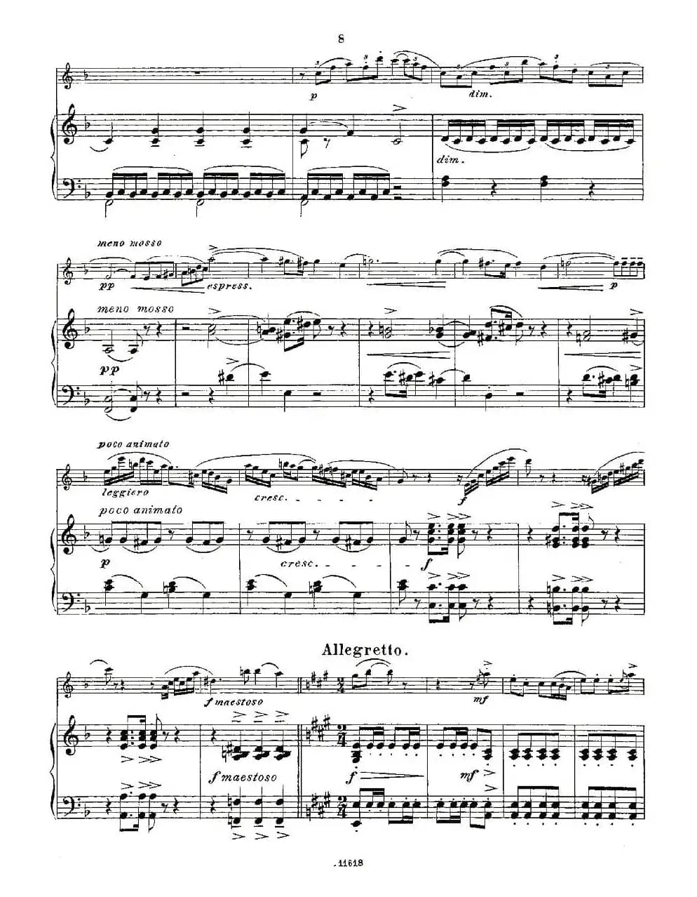 Opern-Transcriptionen.Op.45-3（长笛+钢琴伴奏）