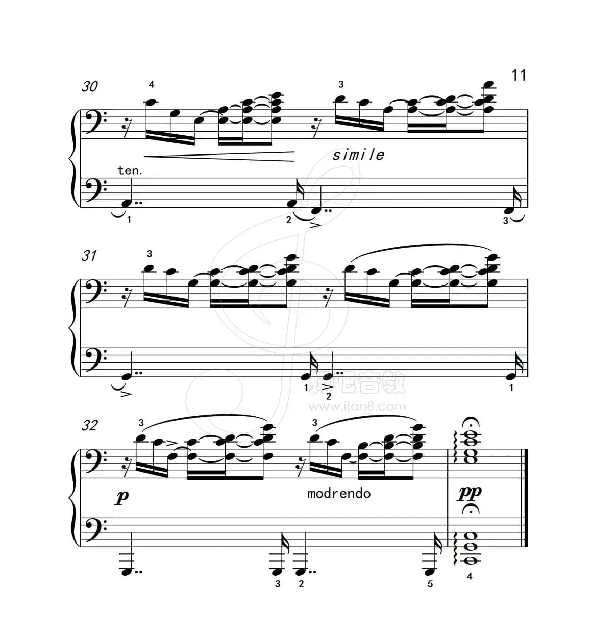 练习曲 10（克拉莫钢琴练习曲60首）