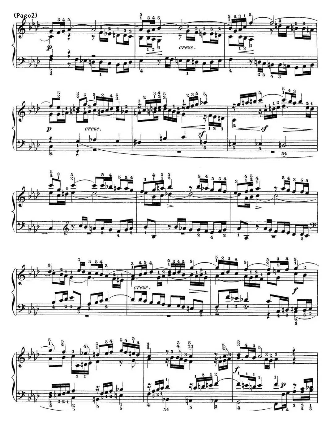 巴赫《平均律钢琴曲集·第一卷》之赋格曲（NO.12）