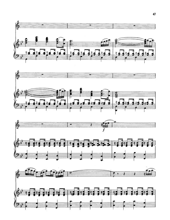 牧马之歌（单簧管+钢琴伴奏）