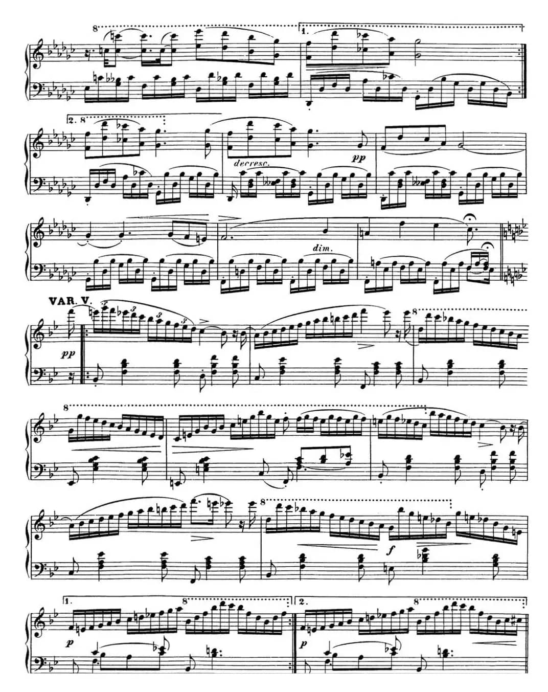 舒伯特降B大调即兴曲D.935，Op.142（NO.3）