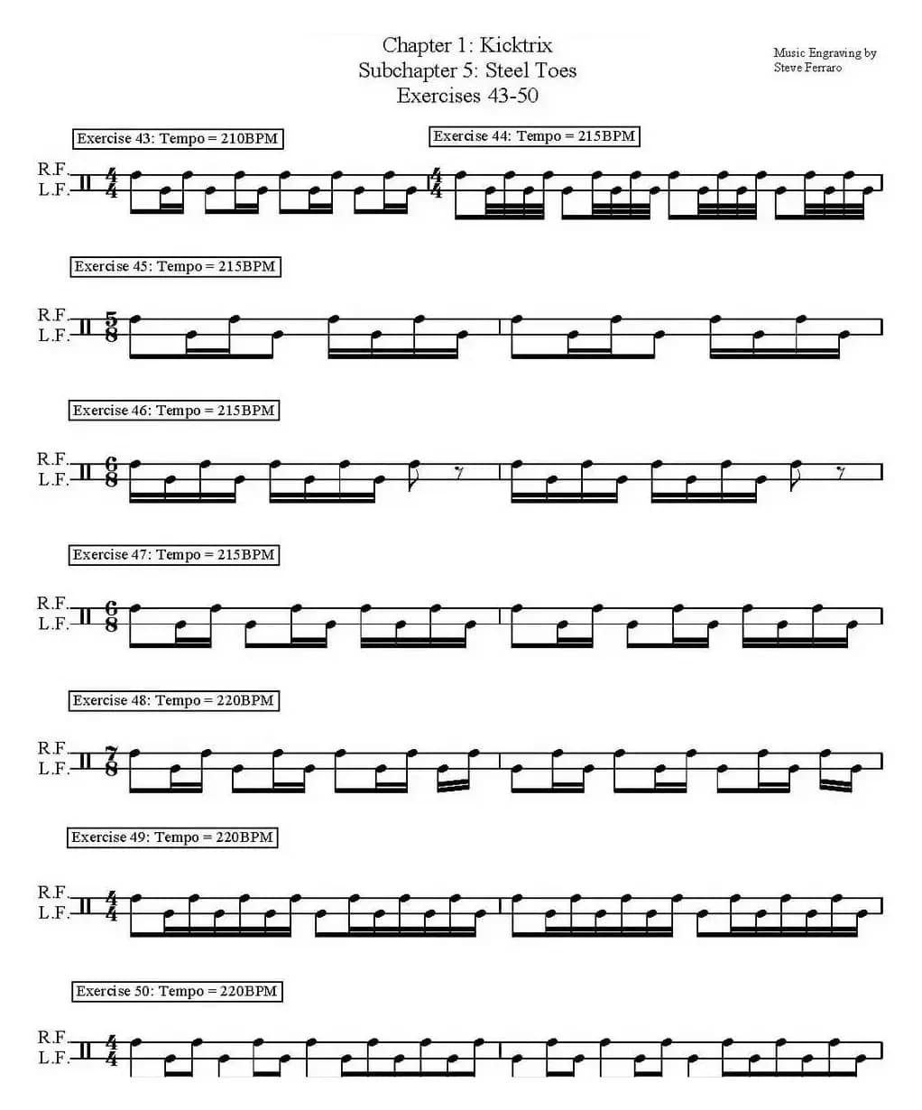 Thomas Lang - Creative Coordination（架子鼓双踩教程 P1—25）