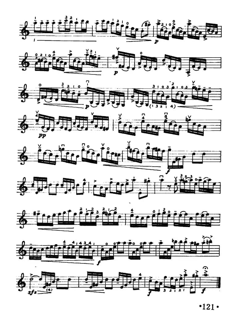 a小调协奏曲·第一乐章