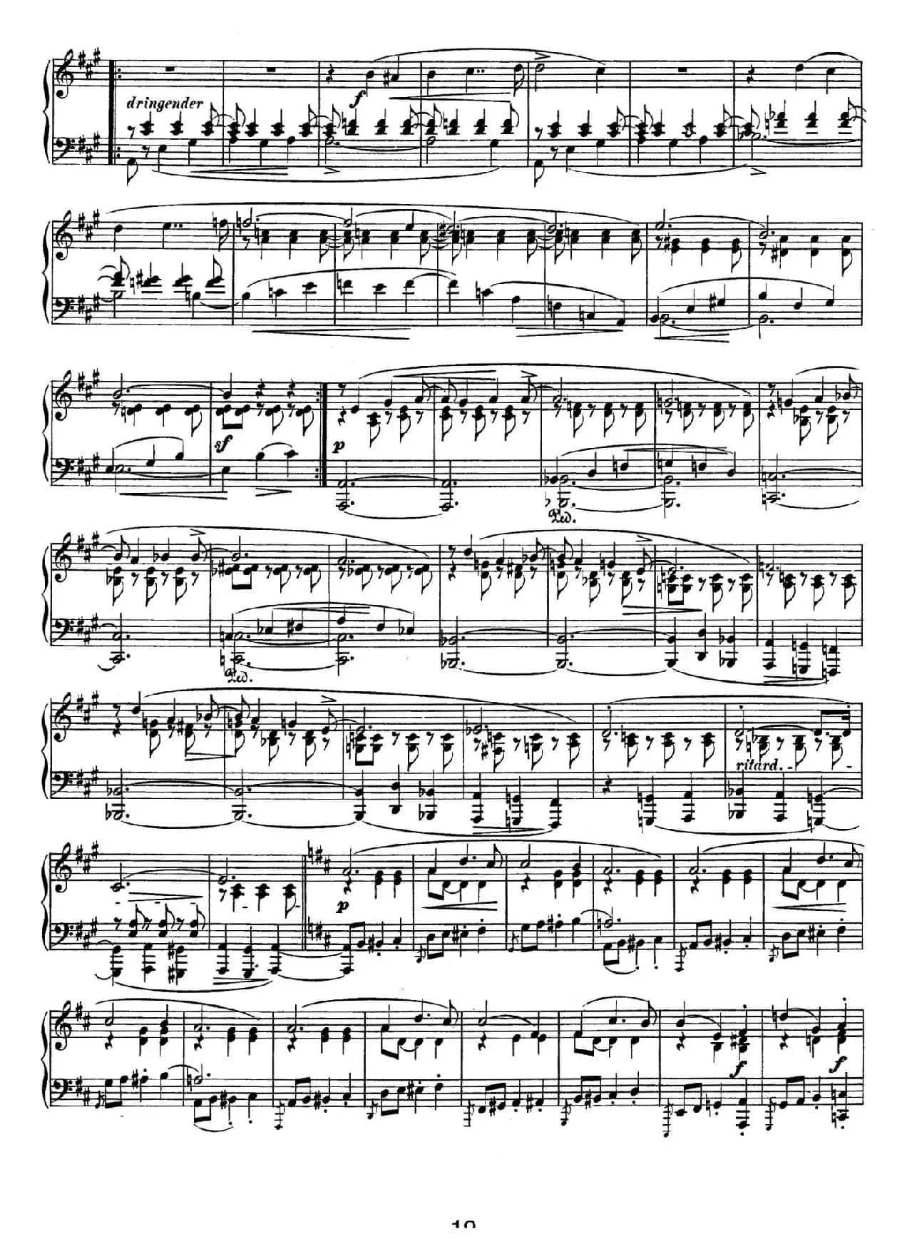 Novelletten Op.21（4）