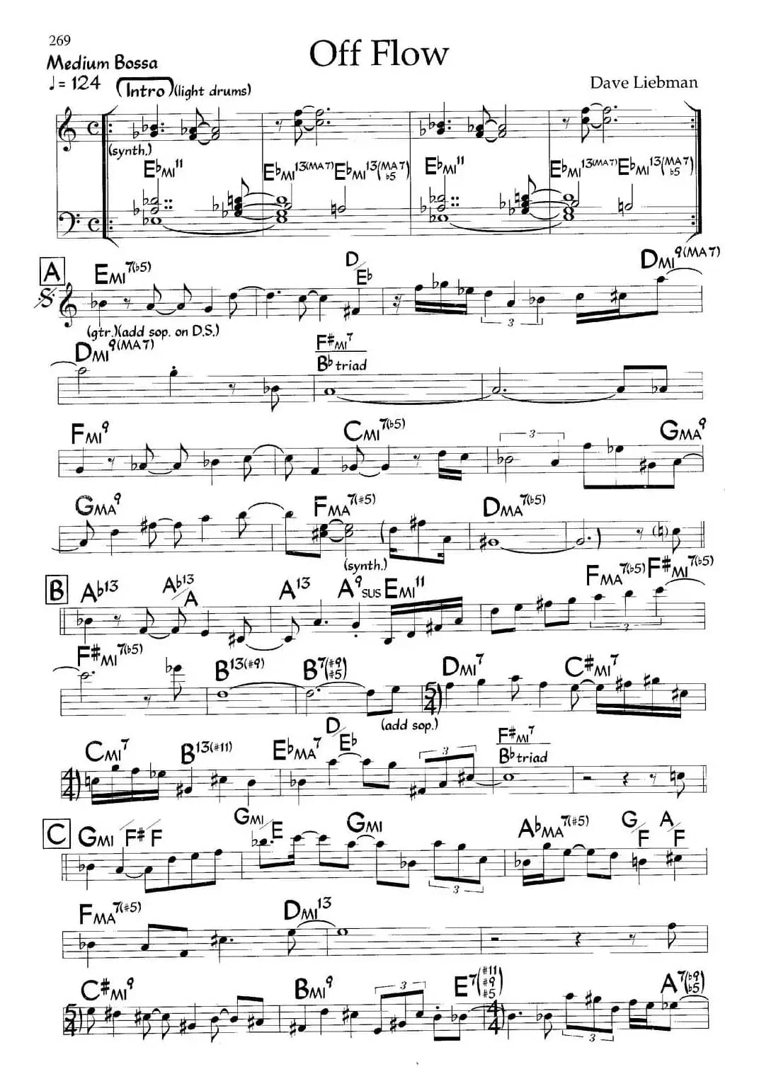 Off Flow（爵士钢琴曲）