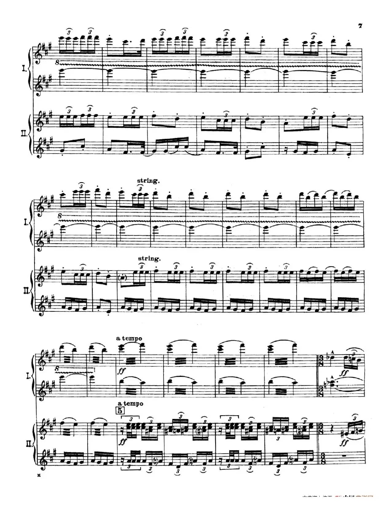 The Pines of Rome(交响诗《罗马的松树》·双钢琴)(第一部分:博尔盖塞别墅的松树)