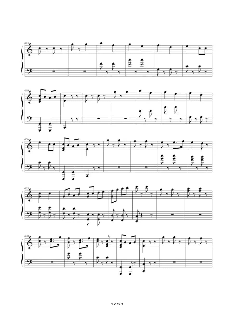 小星星变奏曲—莫扎特