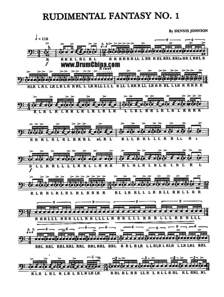 超正规军鼓独奏练习（2）