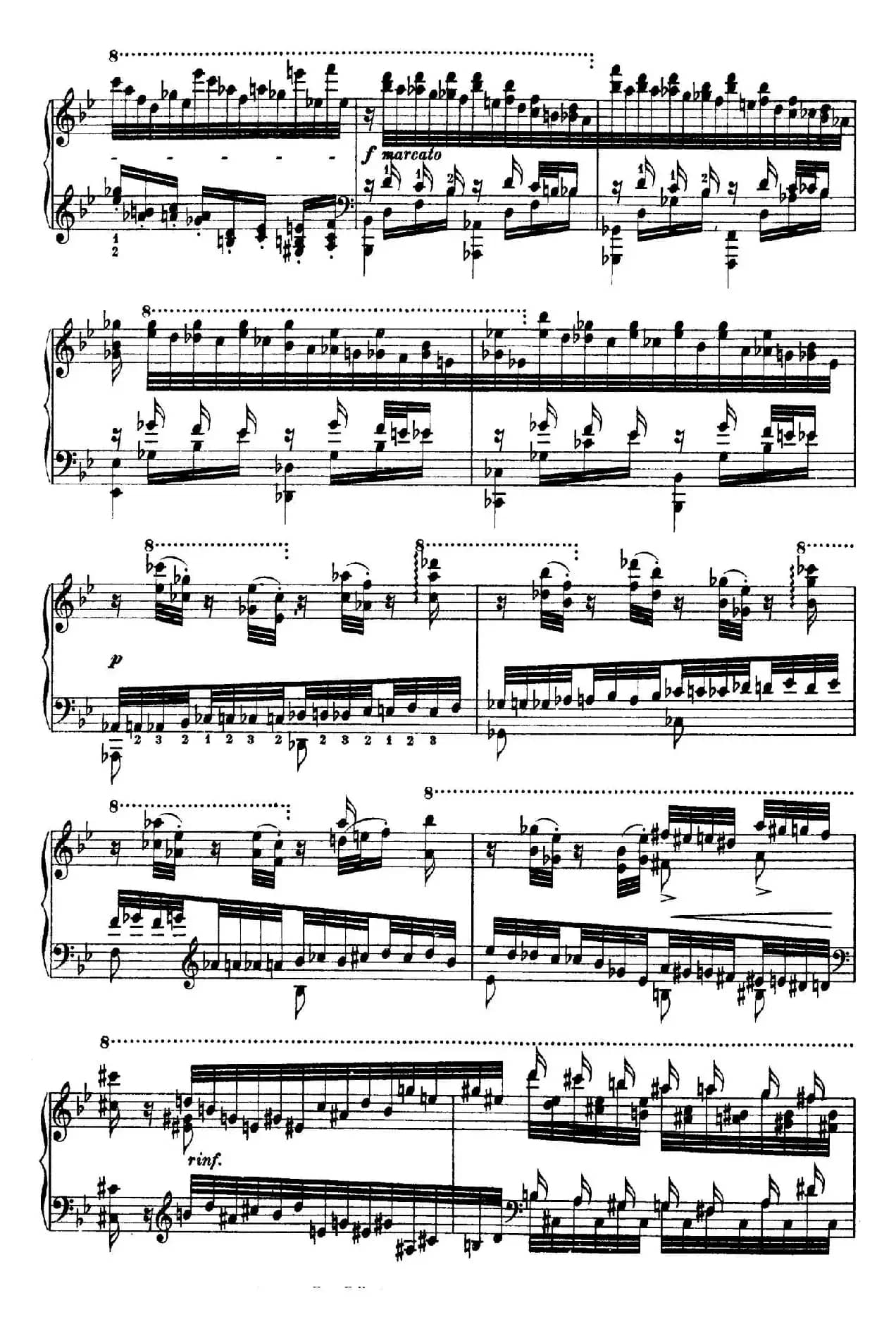 12 Etudes d'execution Transcendante S.139（12首超技练习曲·5）