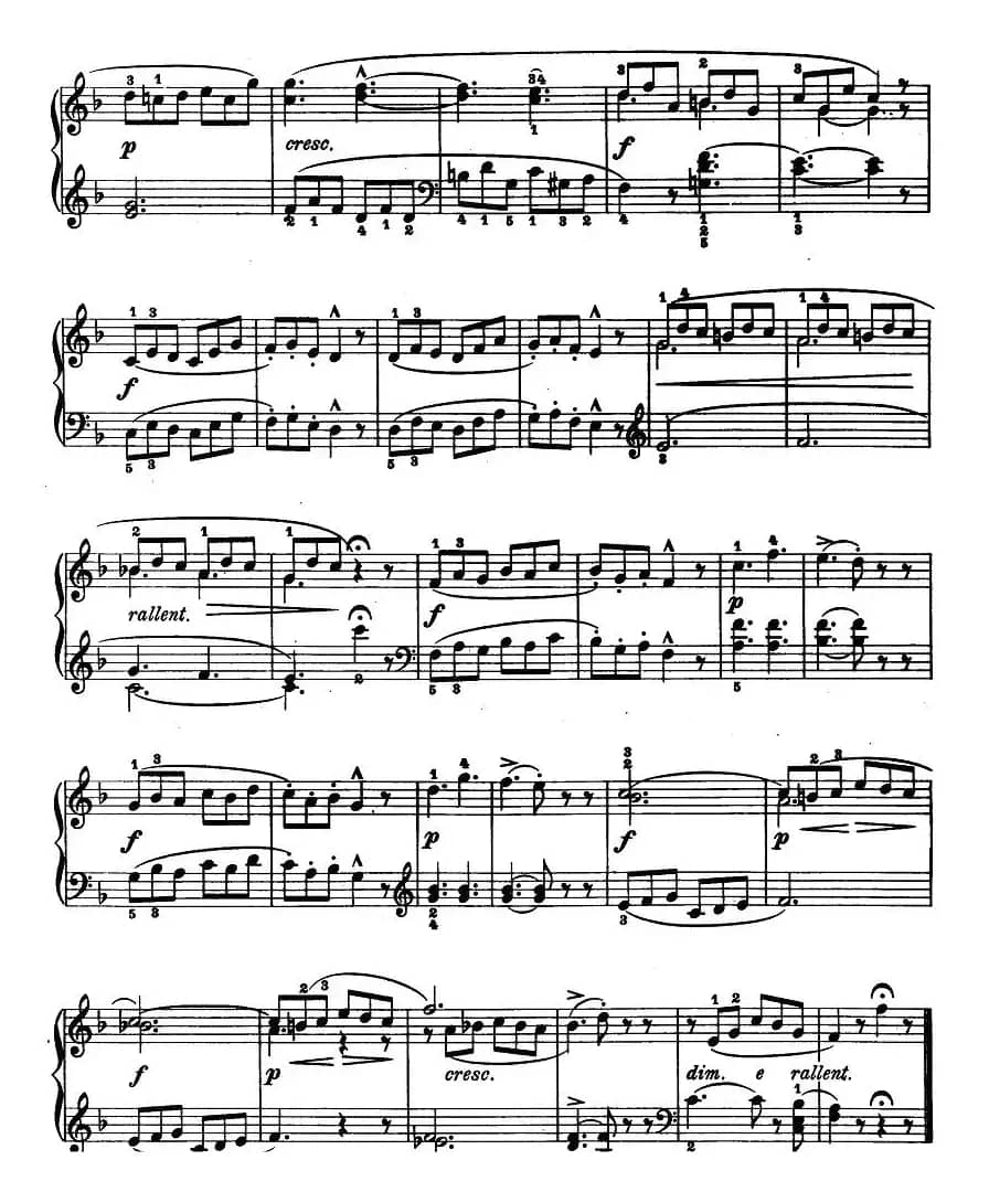 儿童钢琴进阶练习曲50首之19