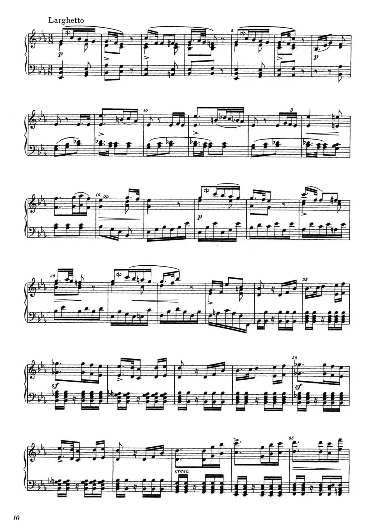 降B大调钢琴奏鸣曲 （Piano Sonata in B-flat Major Op.1）