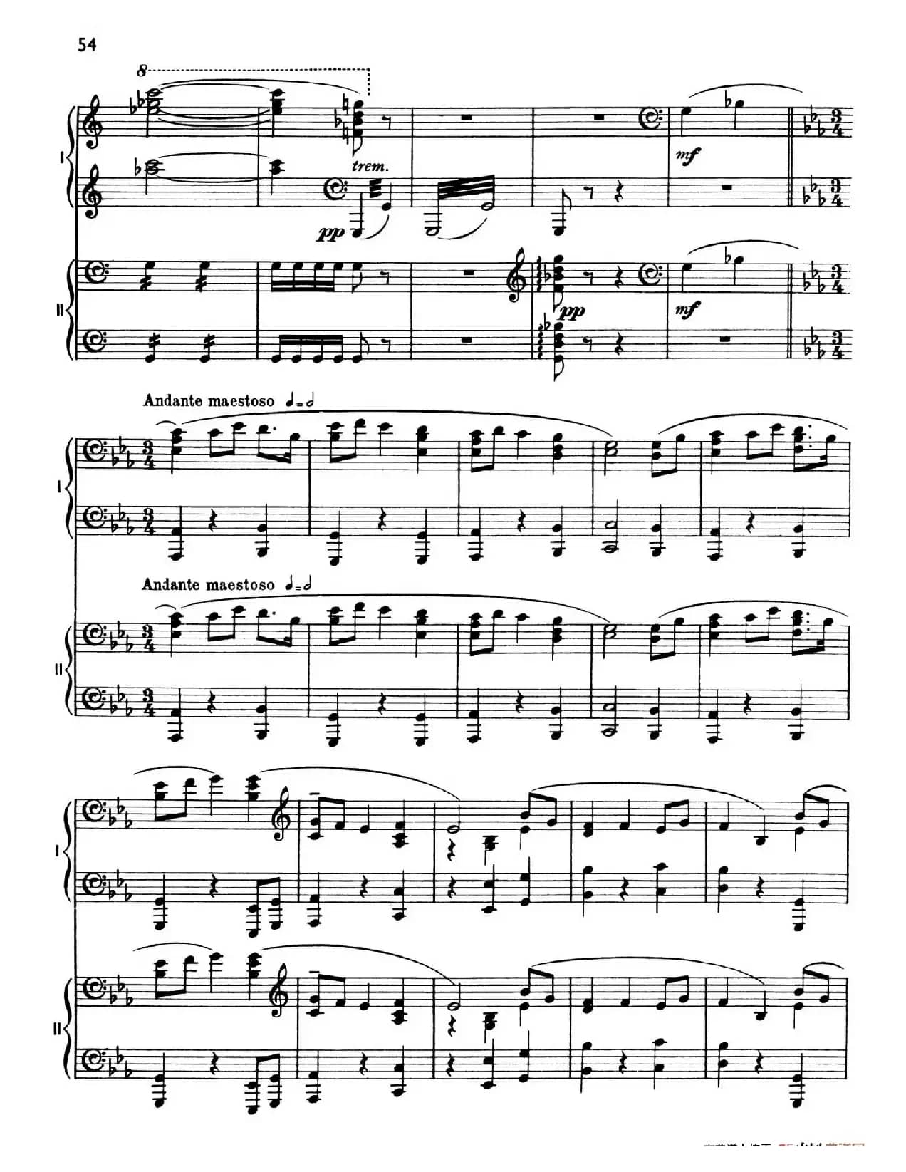 The Planets Op.32（双钢琴）（行星·第四乐章 木星—欢乐使者）