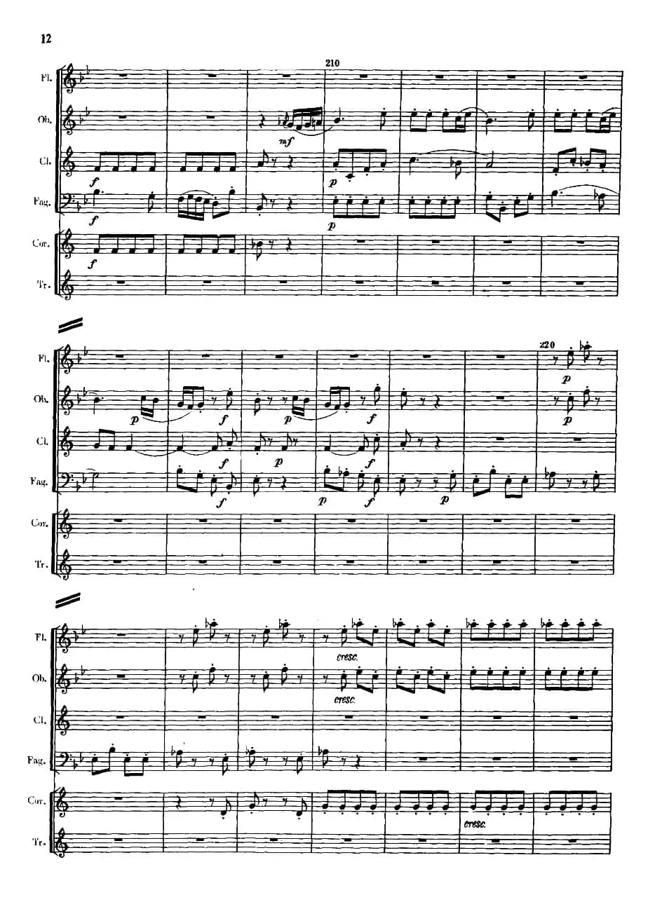 回旋曲（管乐六重奏）