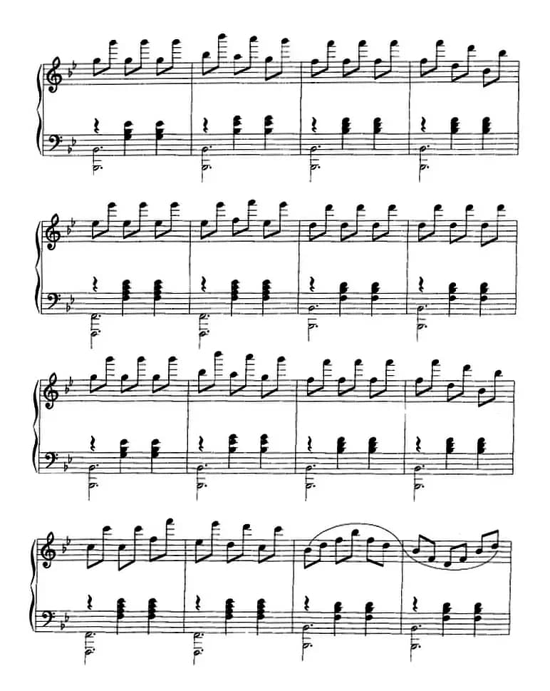 钢琴小品：圆舞曲