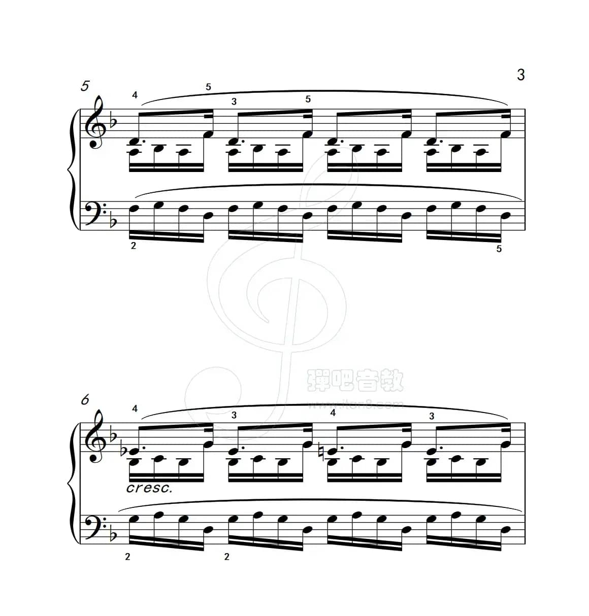 练习曲 46（克拉莫钢琴练习曲60首）