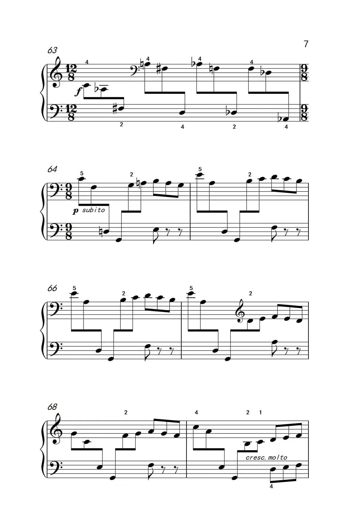 第七级1.回旋曲（中央音乐学院 钢琴（业余）考级教程 7-9级）