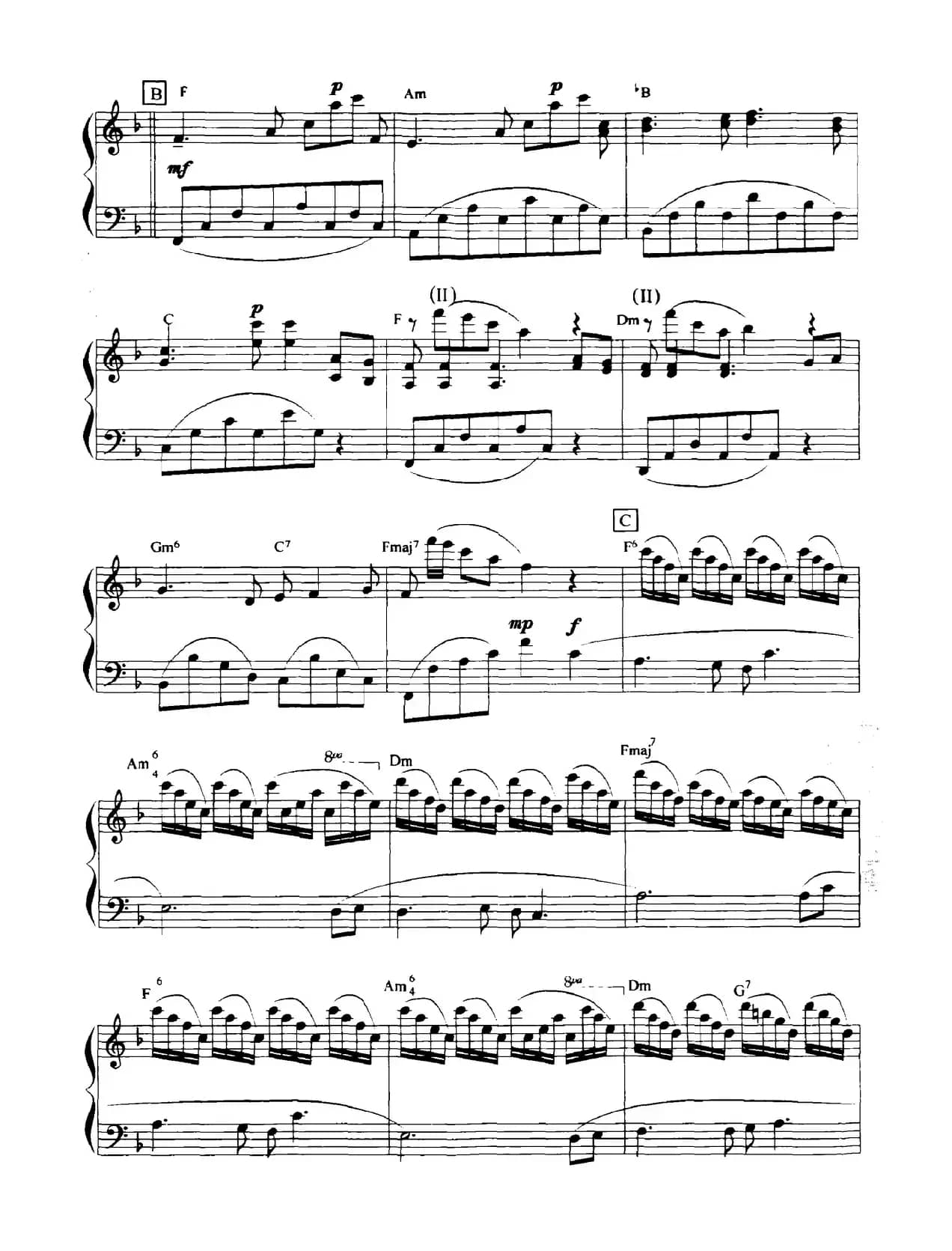 月亮代表我的心（蔡世贤编曲）