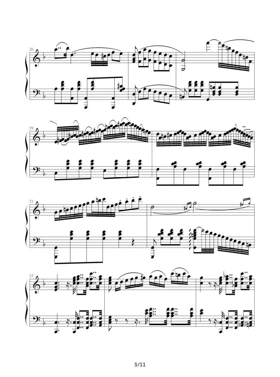 F大调浪漫曲（Romance No.2 Op.50，贝多芬）（根据同名小提琴曲改编）