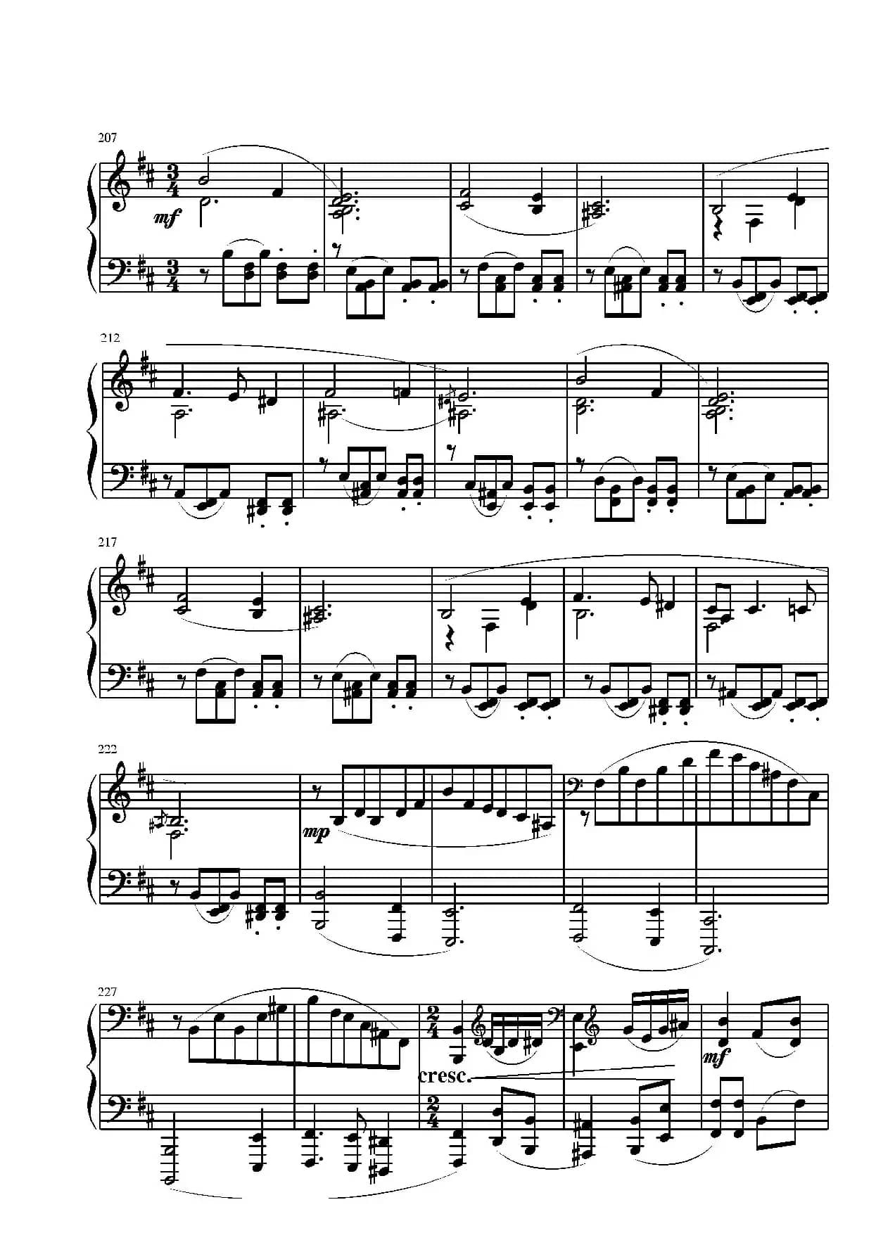 第二钢琴奏鸣曲（第三乐章）