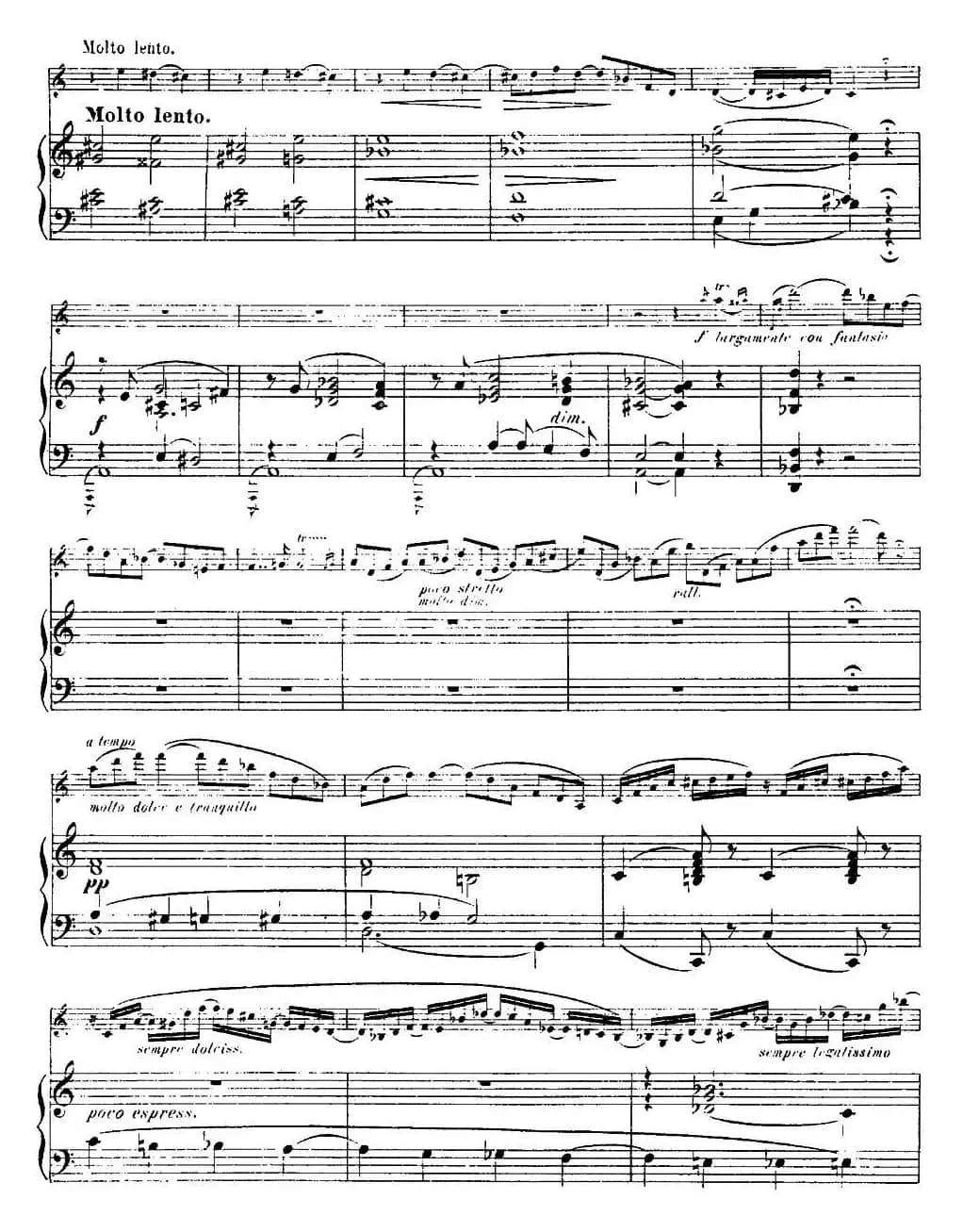 法朗克《A大调小提琴奏鸣曲》（III）（小提琴+钢琴伴奏）