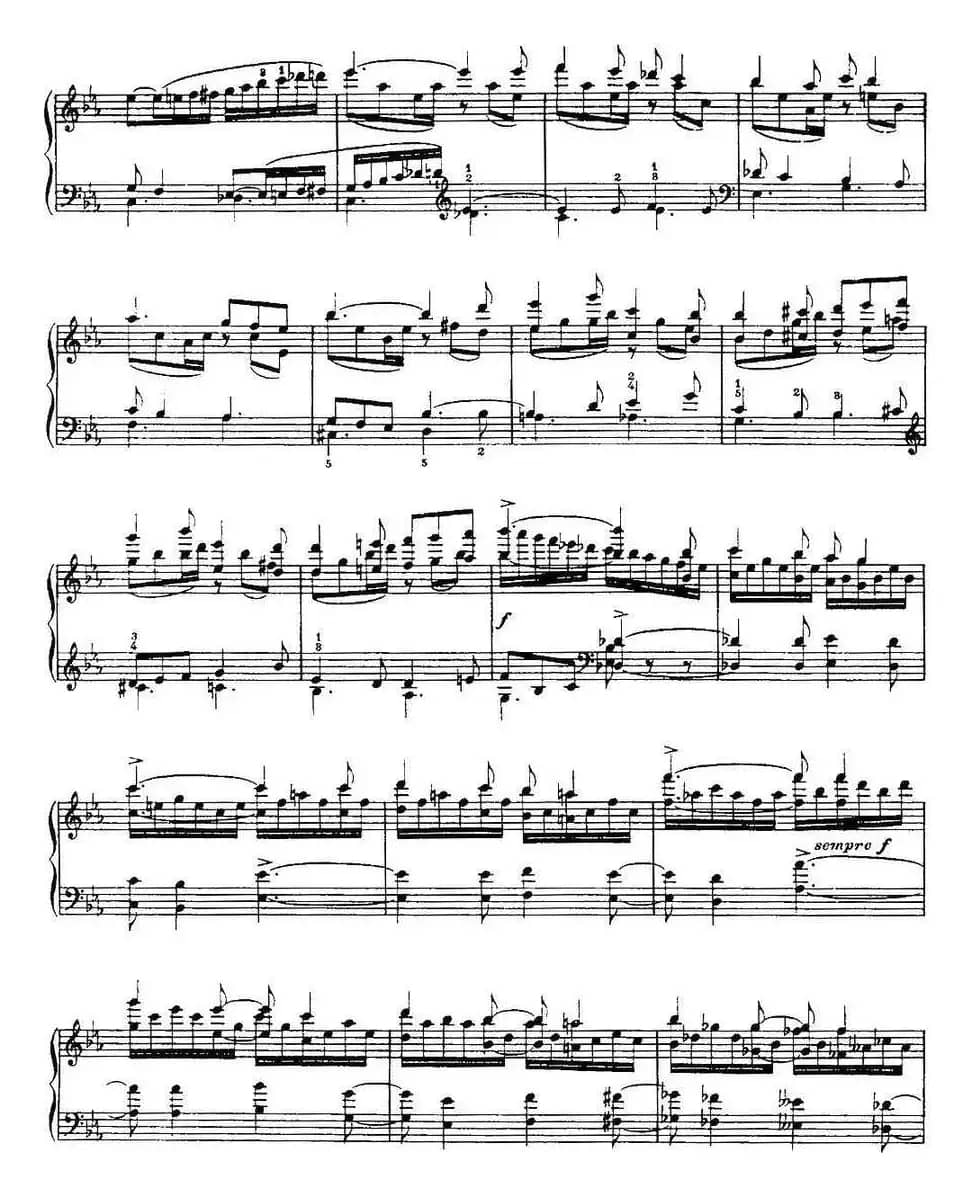 福雷13首船歌:Barcarolle No·12 in E-flat Op·106 bis