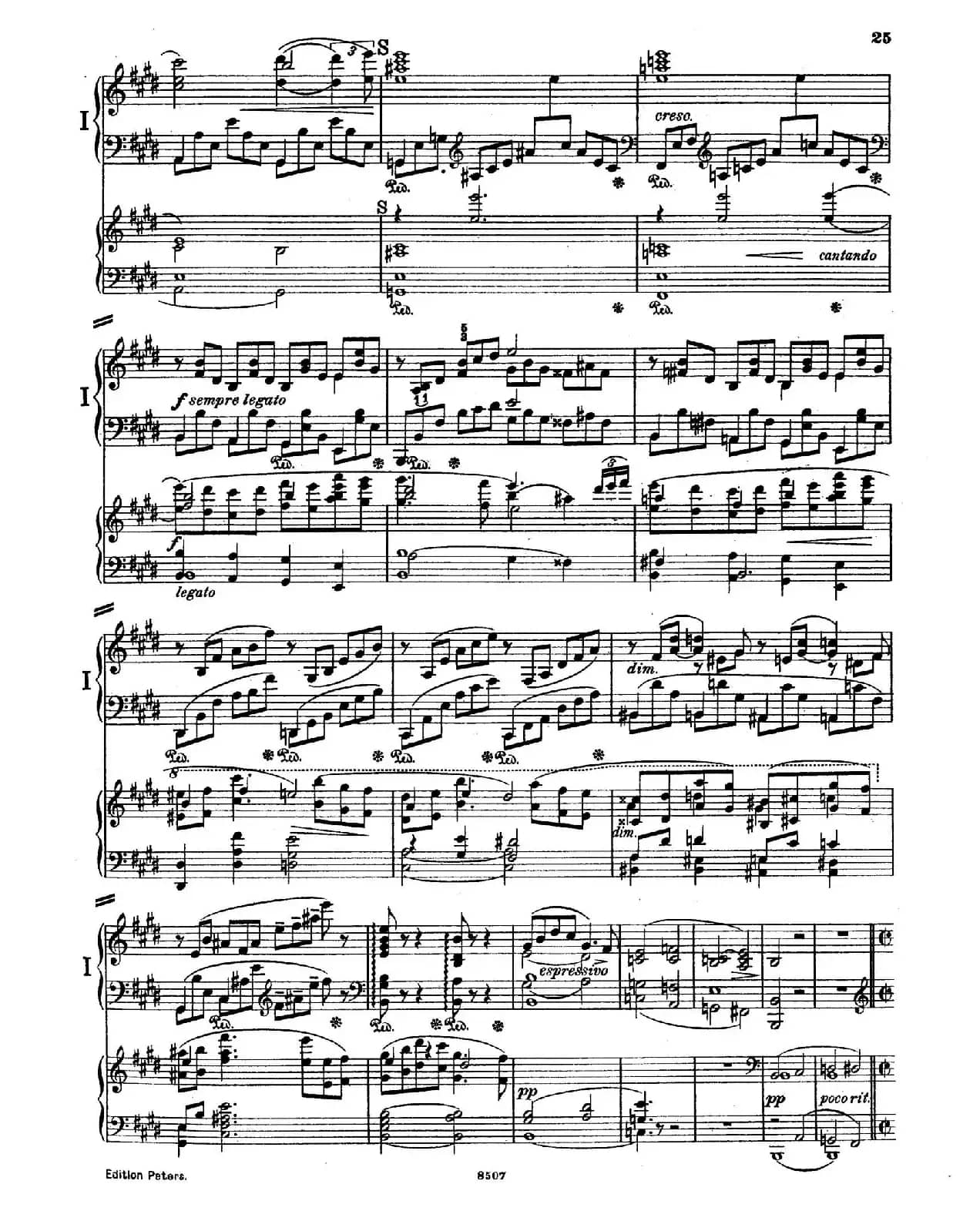 Piano Concerto in E Major Op.59(E大调钢琴协奏曲·双钢琴·第一乐章)