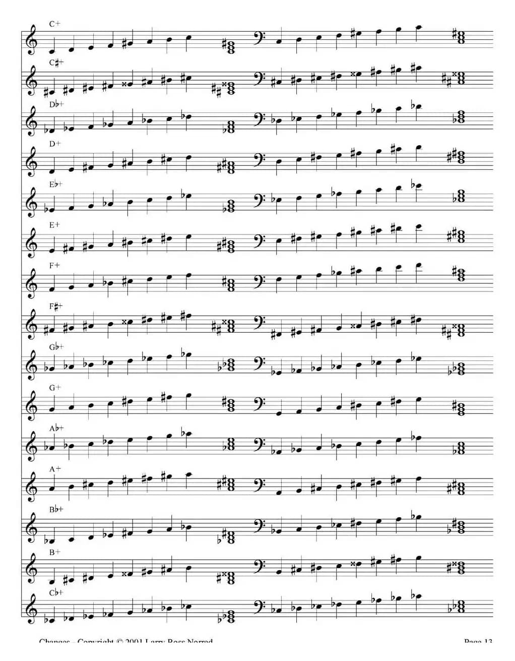 Changes（爵士乐和弦教材）（P1-20）