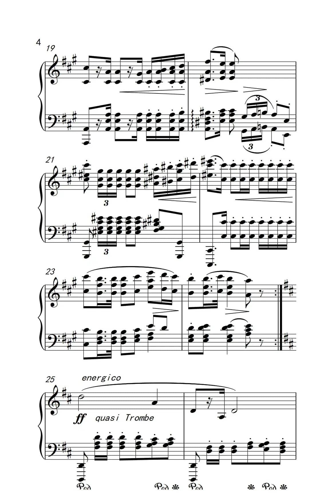 bA大调波兰舞曲