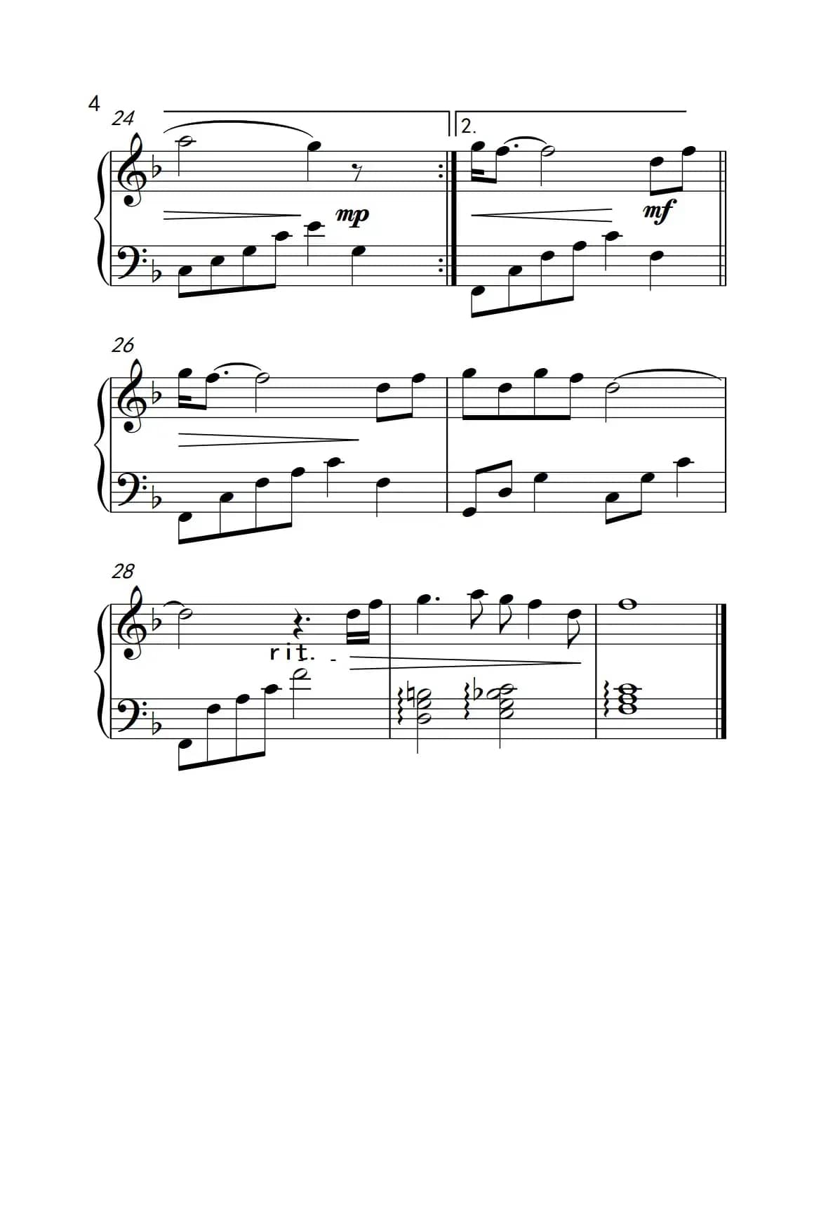 稳稳的幸福（《弹吧音教》制谱版）