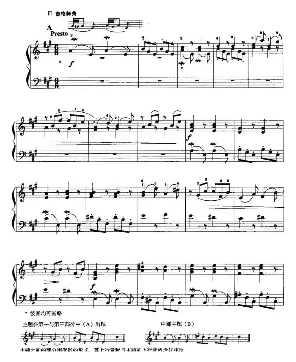 手风琴复调作品：小组曲