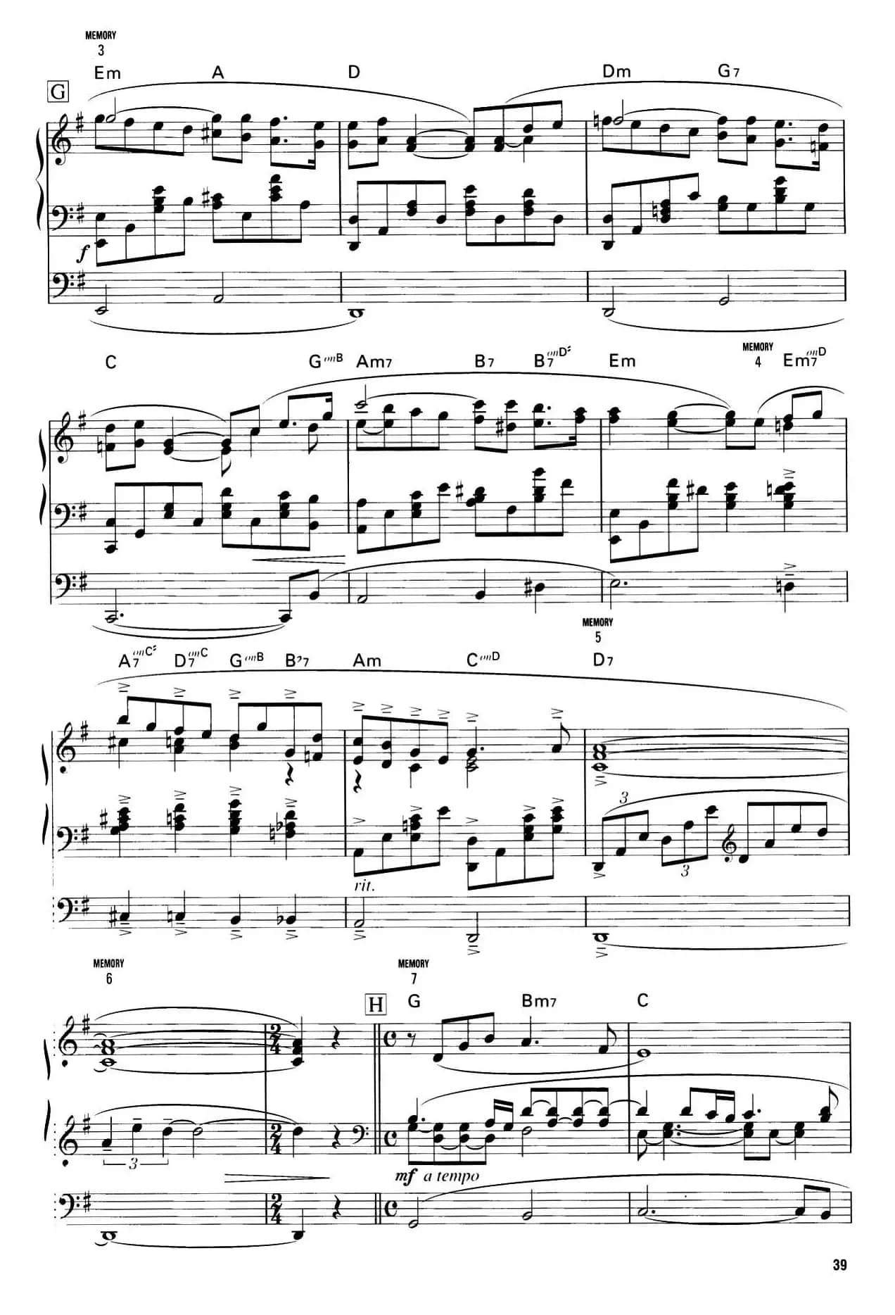 稳やかなタ暮れ（和善的黄昏） （双排键电子琴谱）