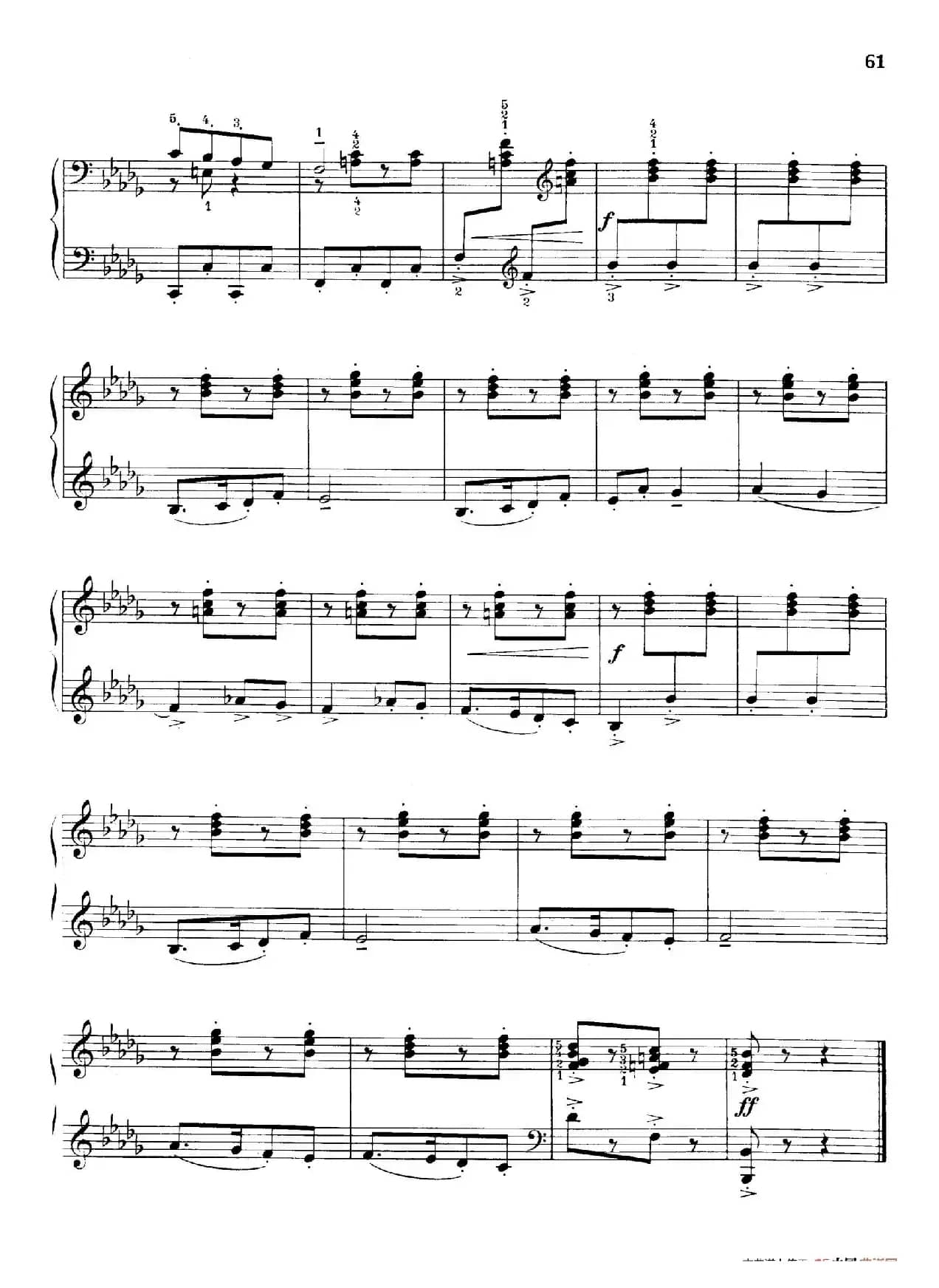 Thirty Pieces For Children Op.27（30首儿童钢琴曲 26—30）