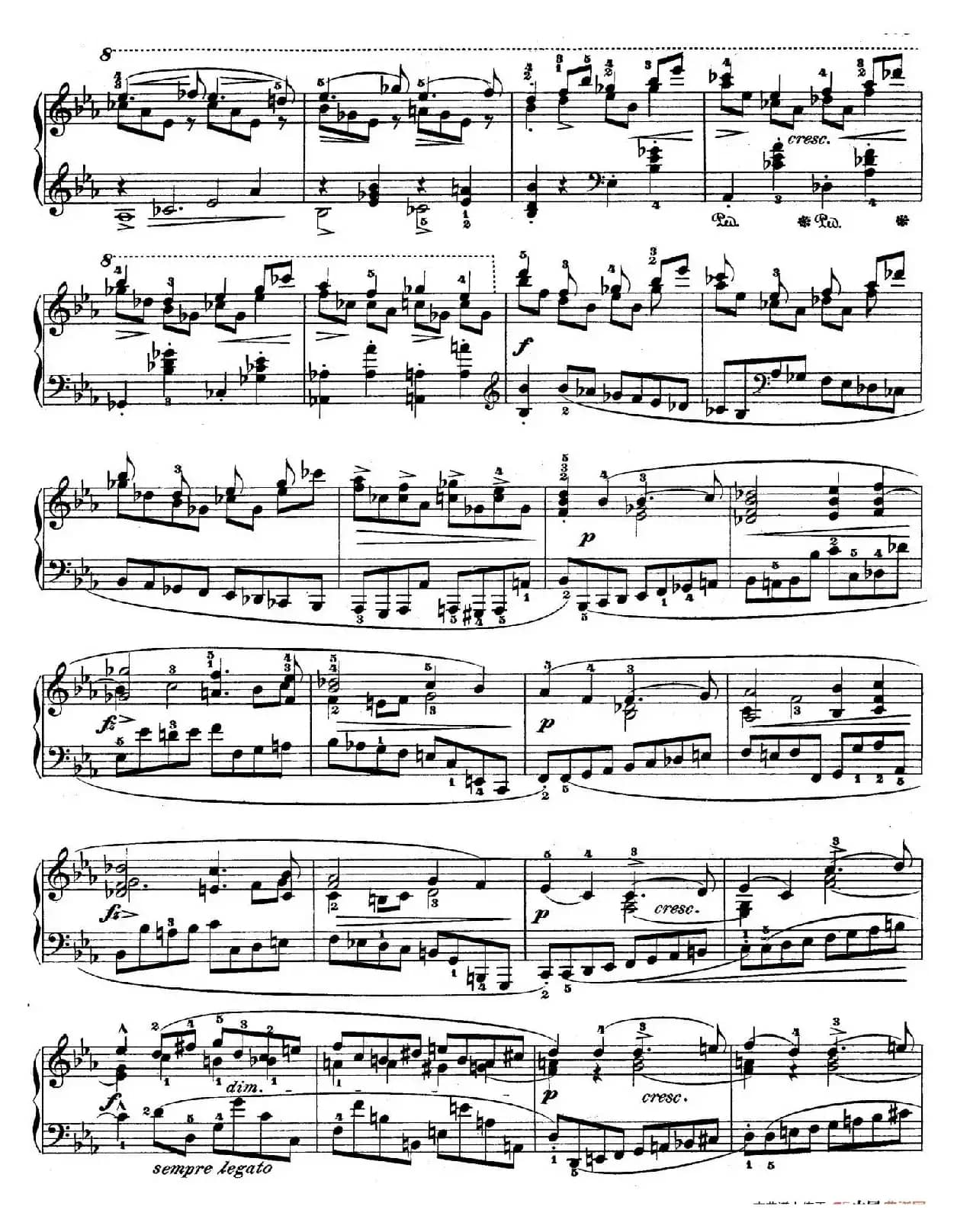 Piano Sonata No.1 in c Minor Op.4 (c小调第一钢琴奏鸣曲)