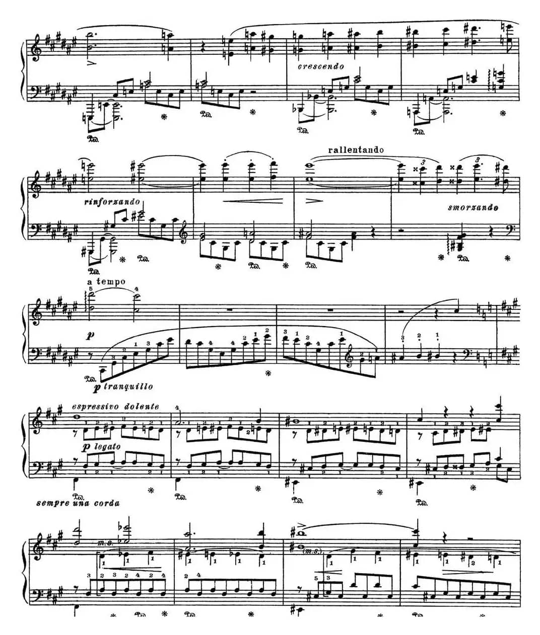 李斯特 旅游岁月 第三集 S.163 No.3 艾斯特庄园的绿柏2