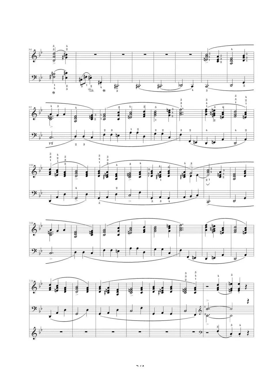 G小调夜曲，Op.15,No.3（肖邦第6号夜曲）