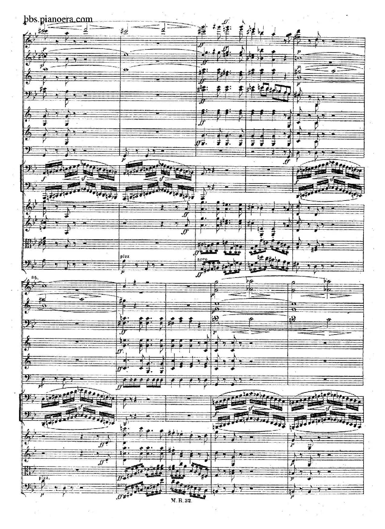 Piano Concerto No.1 in g Minor Op.25（g小调第一钢琴协奏曲·总谱）