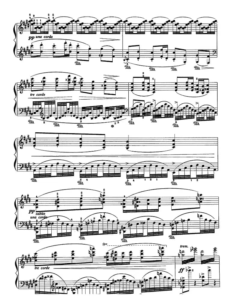 现代钢琴曲：12、水之游戏