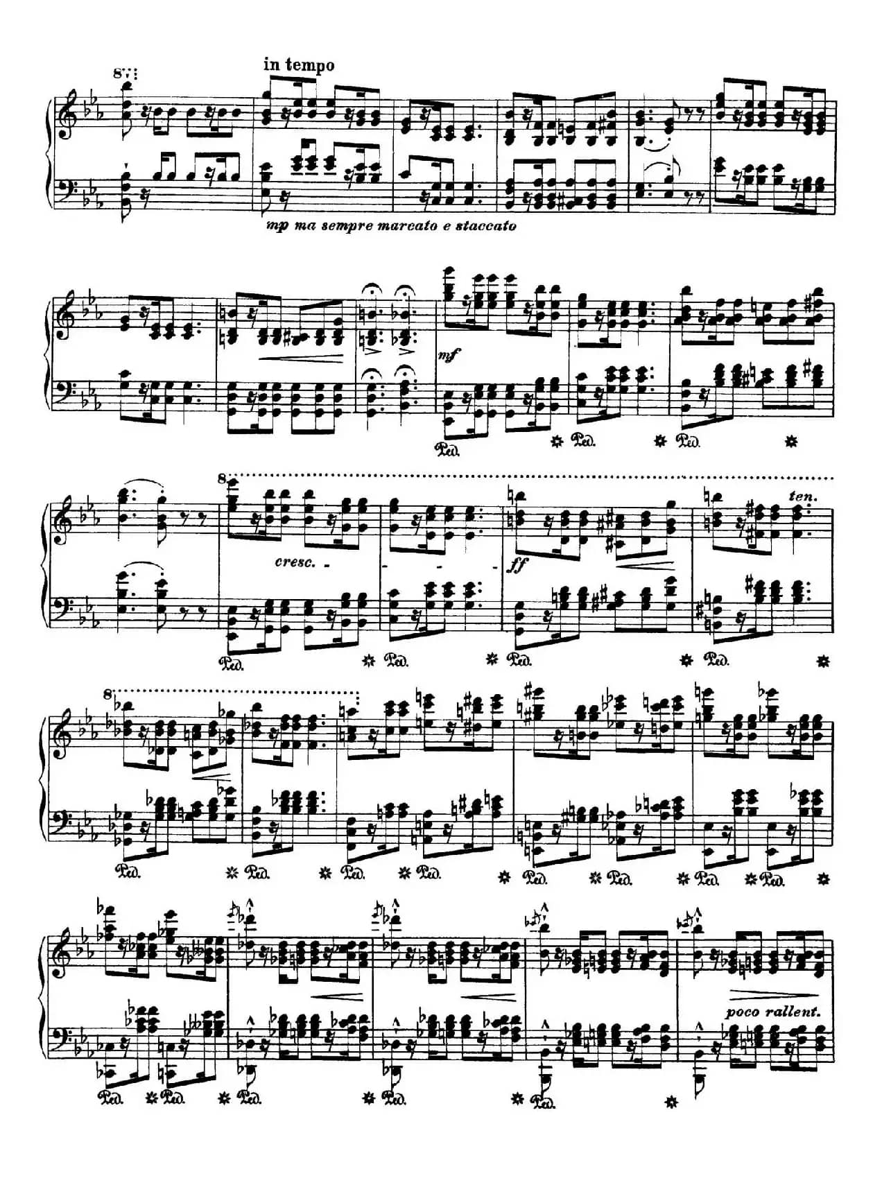 12 Etudes d'execution Transcendante S.139(12首超技练习曲·8)