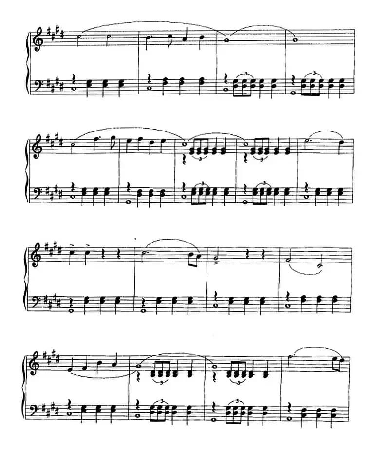 钢琴小品：剑诗